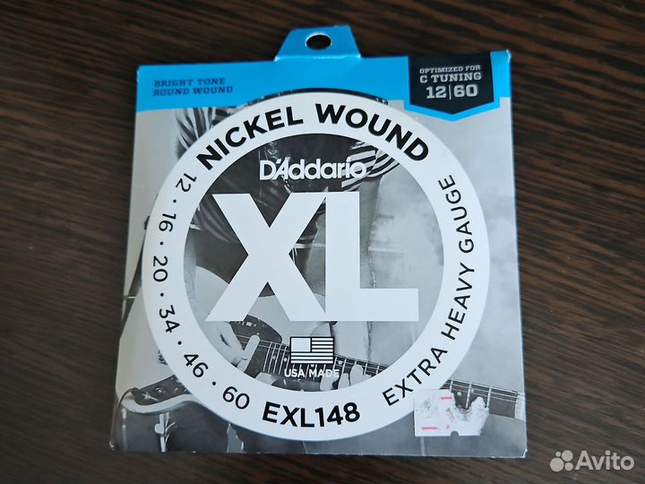 Струны Daddario exl148 (12-60)