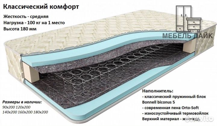 Матрас новый