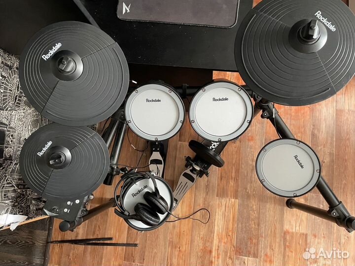 Электронные барабаны rockdale tempest mesh 2