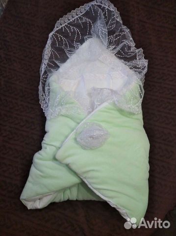 Конверт на выписку зимний