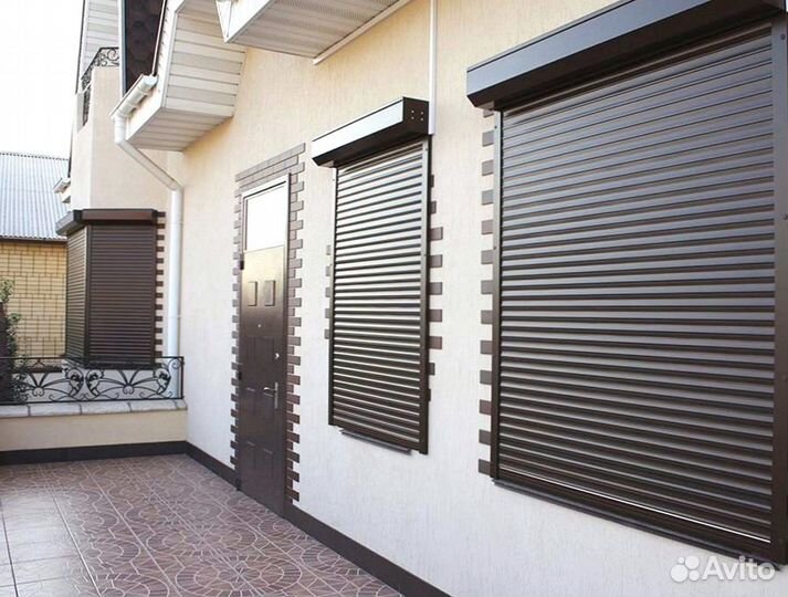 Рольставни наружные