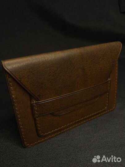 Кожаная обложка для автодокументов