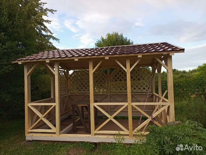 Беседка для дачи