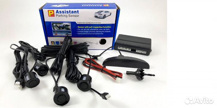 Парктроник на 4 датчика Assistant Parking Sensor