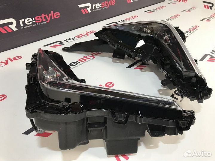 Туманки LX570/LX450d с 16г Black Vision Черные