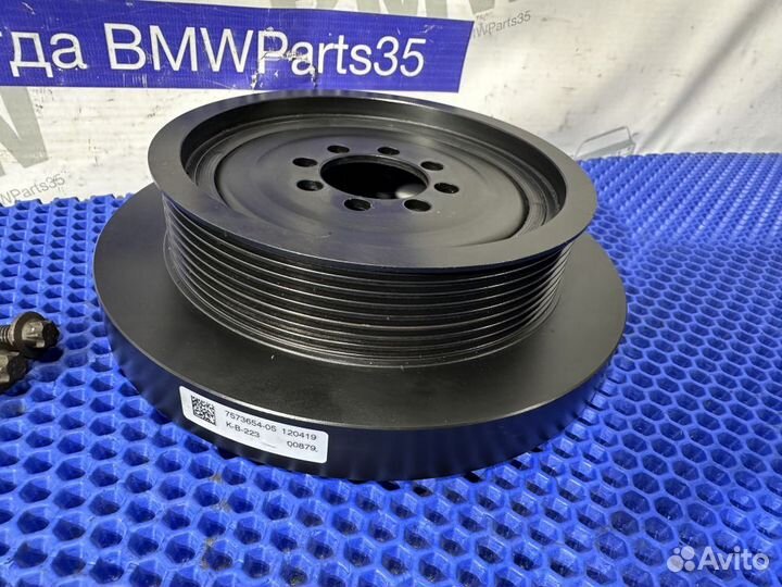 Шкив коленвала BMW F10, E70 LCI мотор N55B30