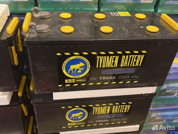 Аккумулятор 6ст 190