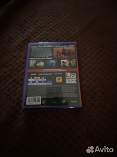 Red dead redemption 2 ps4 диск