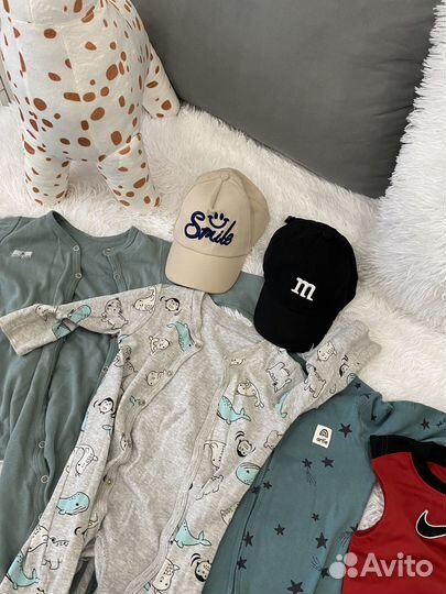 Вещи пакетом на мальчика 74 80