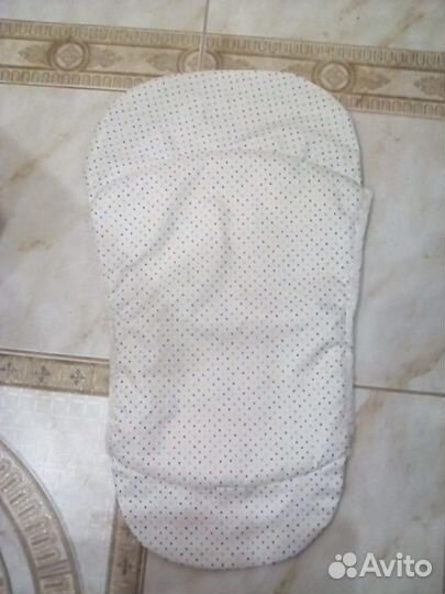 Чехол капелла и матрасик автокресло новое дождевик