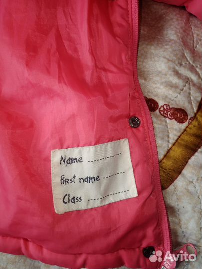 Осенне - весенняя курточка для девочки 5-6 лет