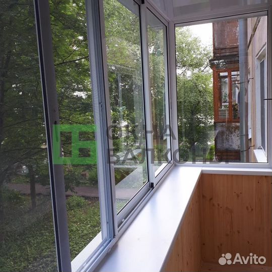 Остекление балконов и лоджий