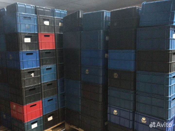 Пластиковые ящики бу