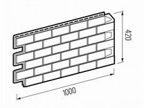 Фасадные панели под кирпич