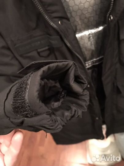 Мужская зимняя куртка удлиненная 56