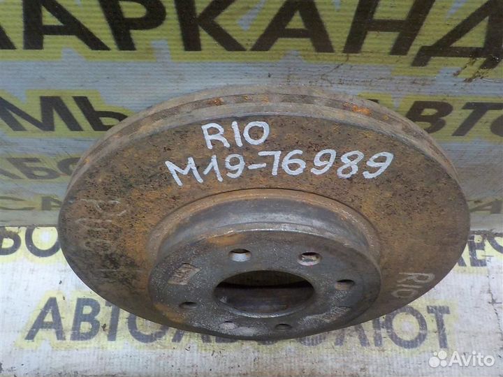 Диск тормозной передний вентилируемый KIA RIO II