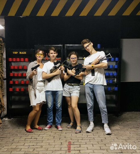 День рождения в тире