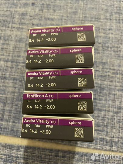 Линзы контактные 2 х недельные