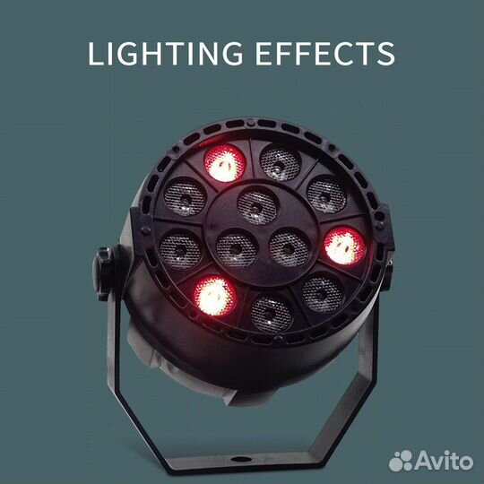 Led par mini 12*3 с пультом ду