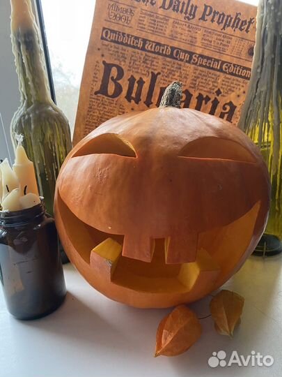 Тыква на хэллоуин