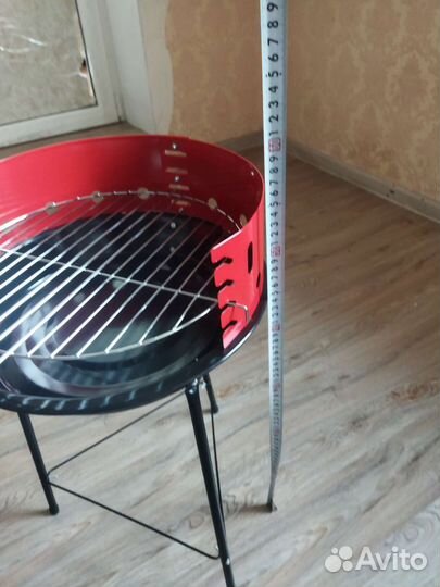 Гриль угольный. отличная вещь. новый