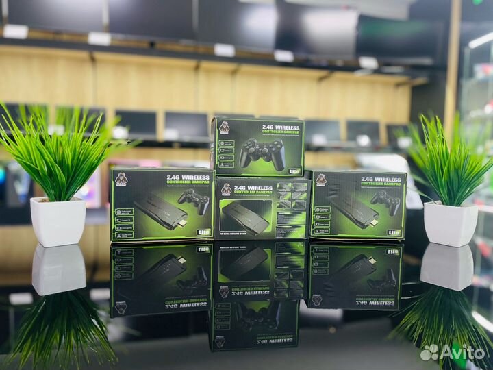 Игровая приставка Game Stick Lite - PS1,Dendy,Sega