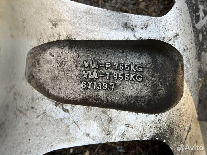 Диски prado surf 4runner r18 bredley v toyota