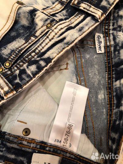 Шорты джинсовые