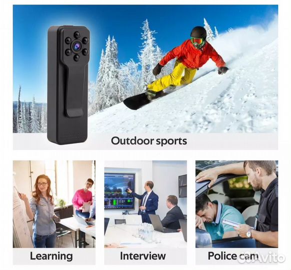 Нагрудный регистратор мини К11