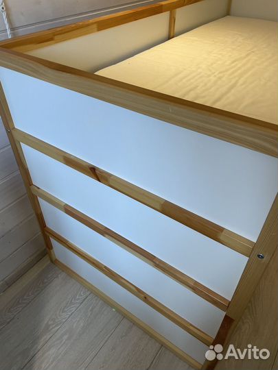 Кровать чердак IKEA кюра