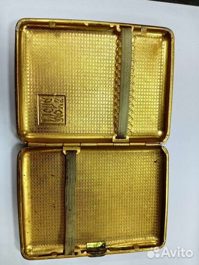 Портсигар СССР алюминий