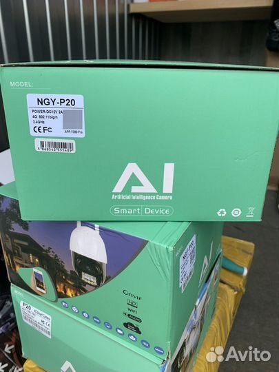 Камера видеонаблюдения 4G с симкартой