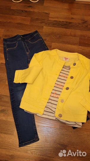 Брюки для девочки zara 98