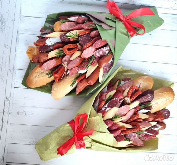 Съедобные букеты Колбасные Мужские 2