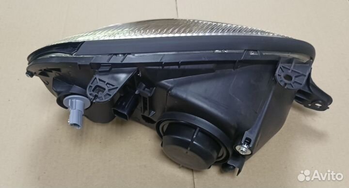 Фара передняя левая под корр. (чёрн.корп.) Lanos