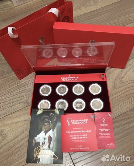 Наборы монет Чемпионат Мира Катар 2022