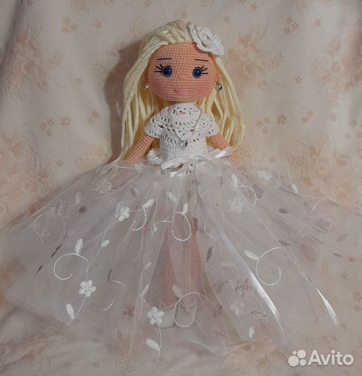 Вязаные игрушки куклы