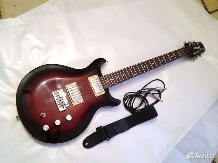 Электрогитара с комбиком и процессором