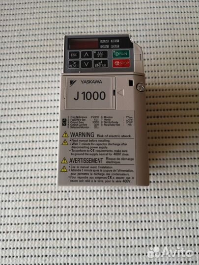 Частотник Yaskawa J1000 jcba0003BAA (jzab0P4BAA)