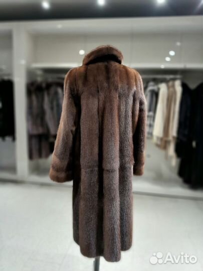 Классическая норковая шуба 50 размер новая