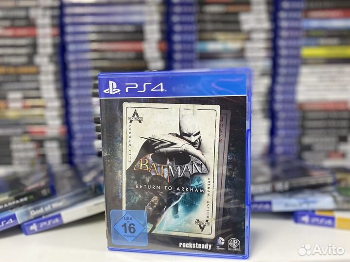 Диск PS4 / Batman Return to Arkham