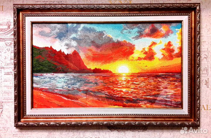 Картина крестом 