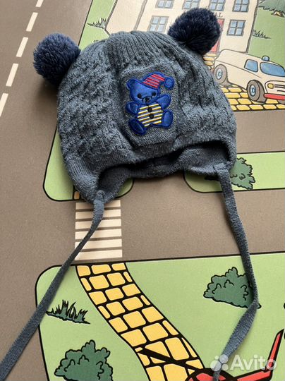 Шапка зимняя на мальчика