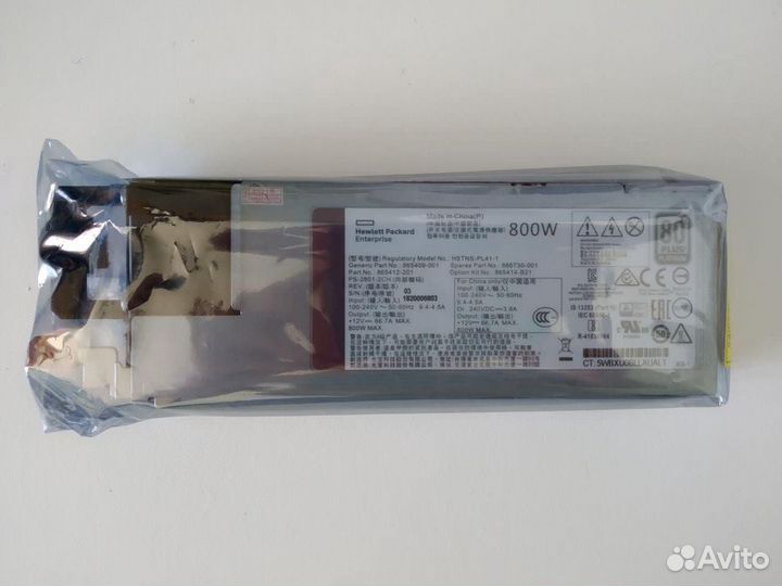 Блок питания HP 865414-B21, E750E-S1,PWS-704P-1R