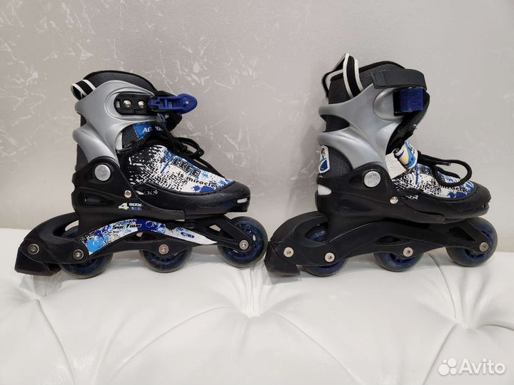 Роликовые коньки детские раздвижные