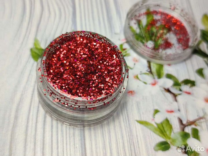 Блестки для маникюра