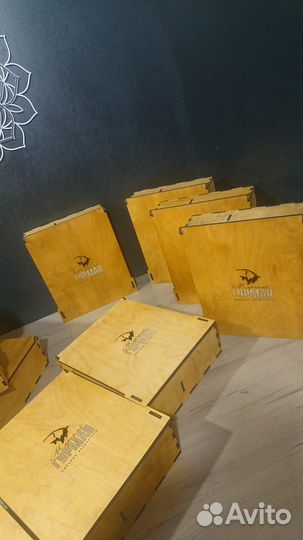 Коробка подарочная из фанеры