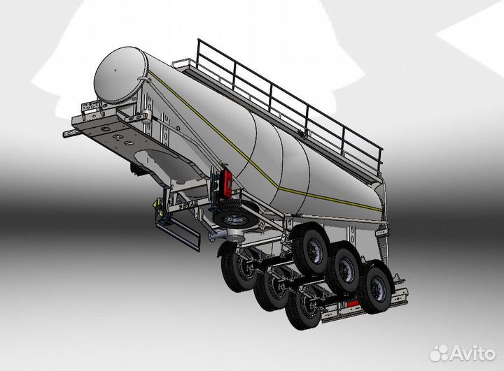 Полуприцеп цементовоз Star Trailer STRY, 2023