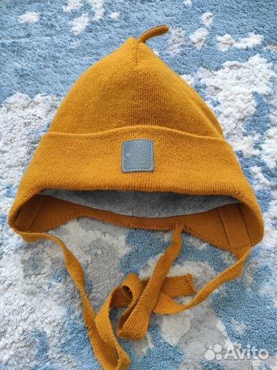 Шапка демисезонная для мальчика 50-52