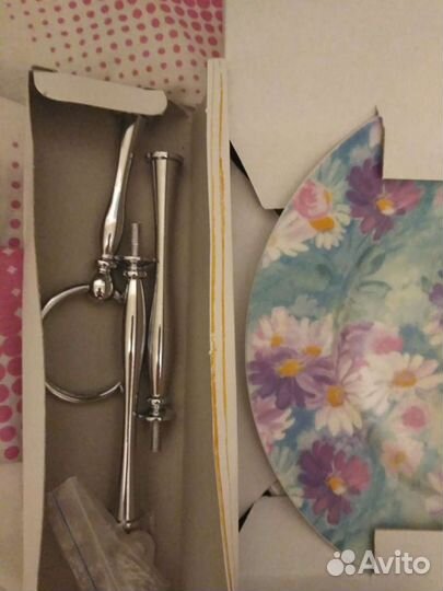 Этажерка трехъярусная фарфор